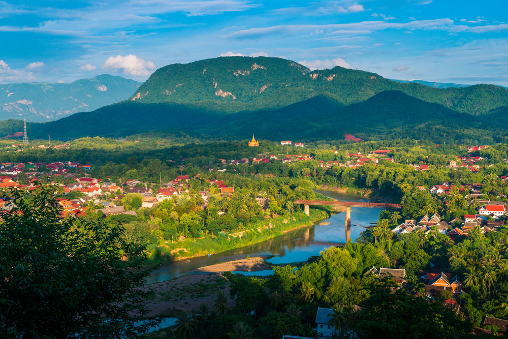 tips for short day trip in laos Phousi mountain